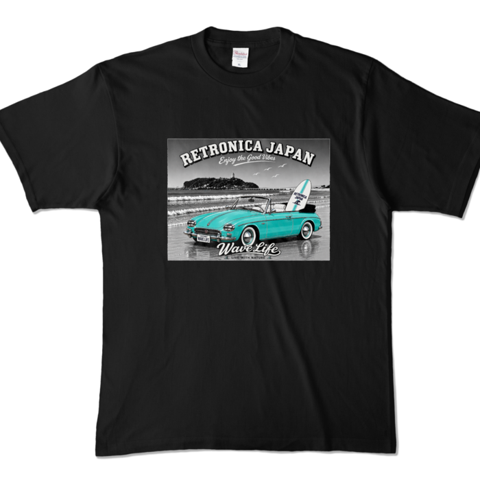 カラーTシャツ - XL - ブラック (濃色)