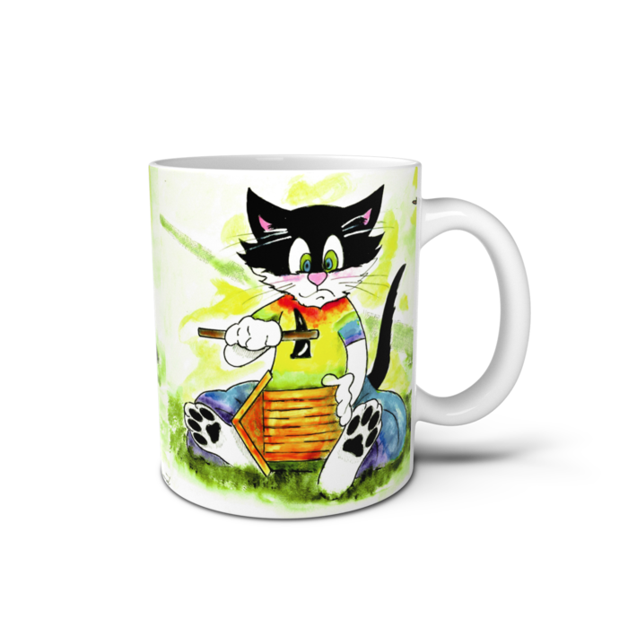 マグカップ - 直径 8 cm / 高さ 9.5 cm