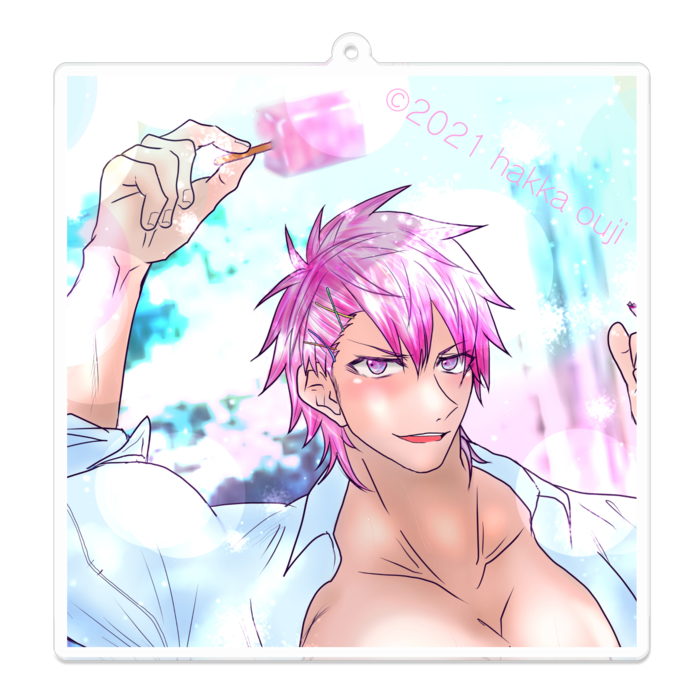 アクリルキーホルダー - 100 x 100 (mm)