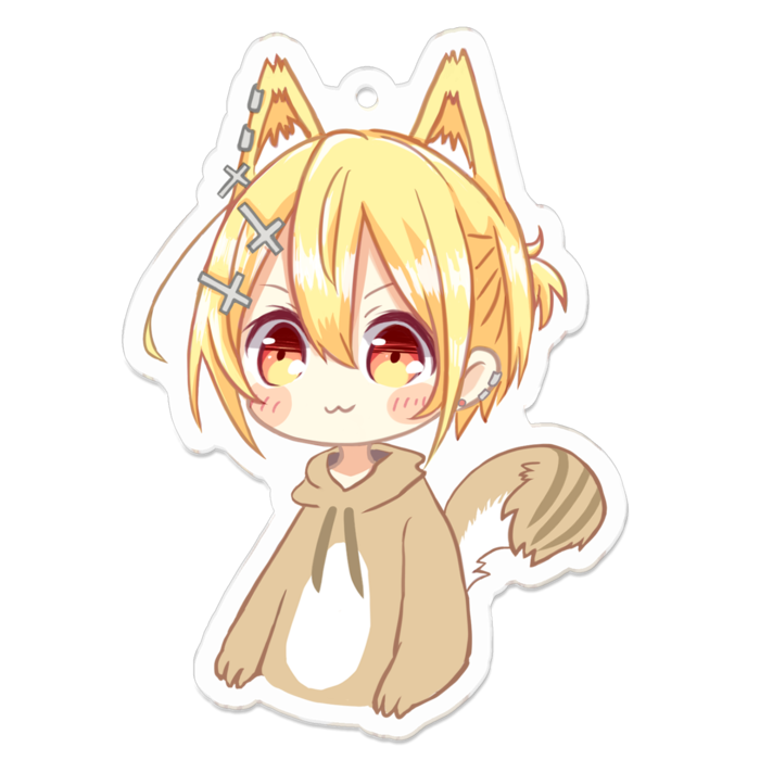 アクリルキーホルダー - 70 x 70 (mm)