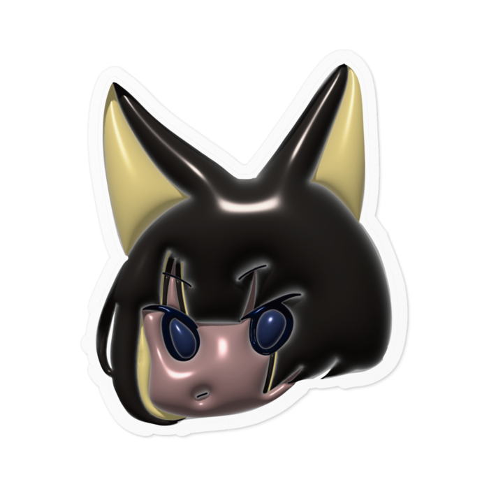 ステッカー - 100 x 100 (mm)