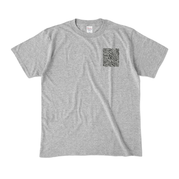 カラーTシャツ - M - 杢グレー (濃色)