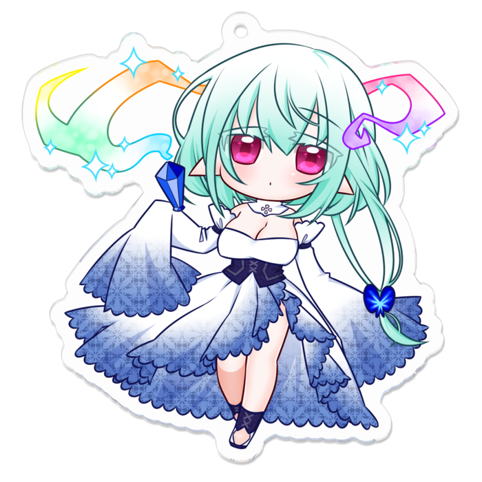 アクリルキーホルダー - 70 x 70 (mm)