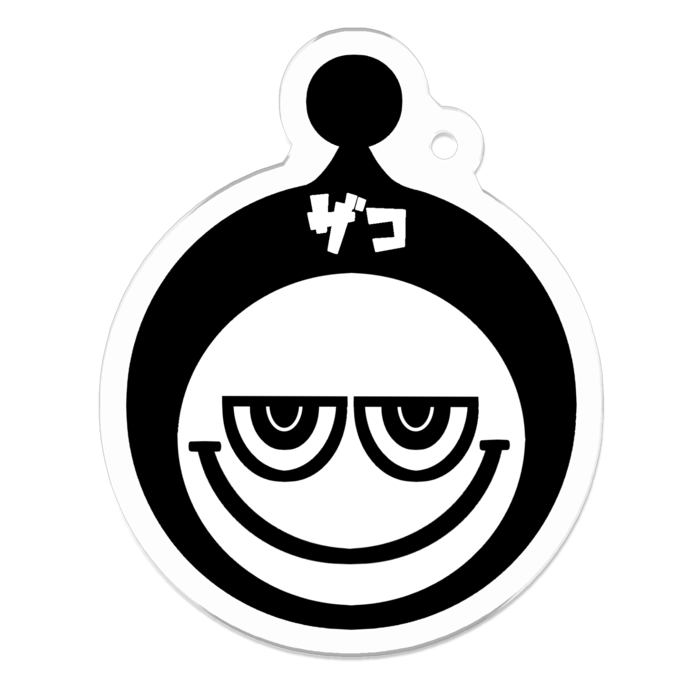 アクリルキーホルダー（コーティング） - 50 x 50 (mm)