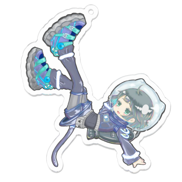 アクリルキーホルダー - 70 x 70 (mm)