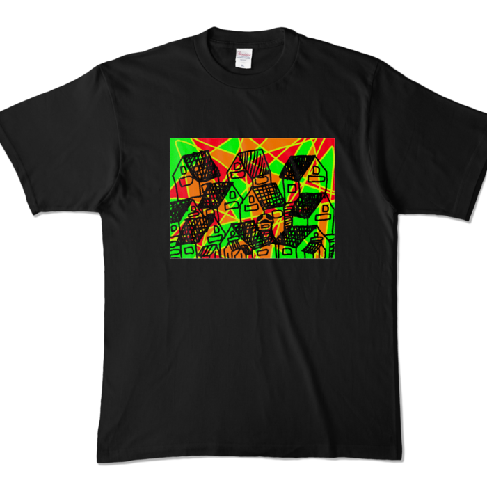 カラーTシャツ - XL - ブラック (濃色)