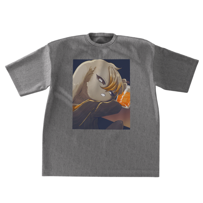 ビッグシルエットTシャツ - XL - 正面