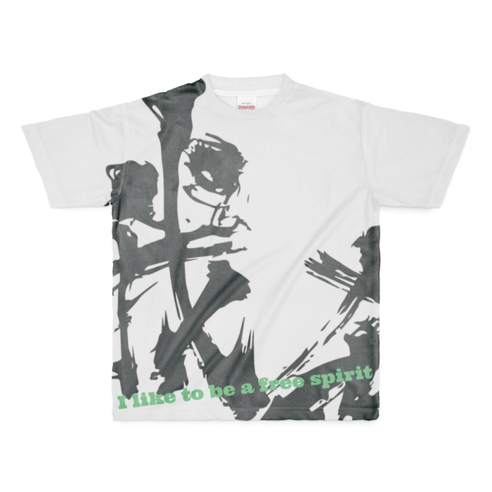 フルグラフィックTシャツ - M - 正面印刷のみ
