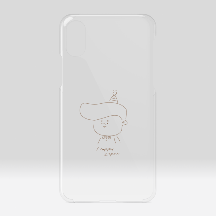 クリアiPhoneケース - iPhone X / XS