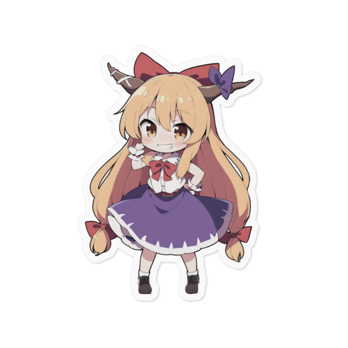 ステッカー - 100 x 100 (mm)