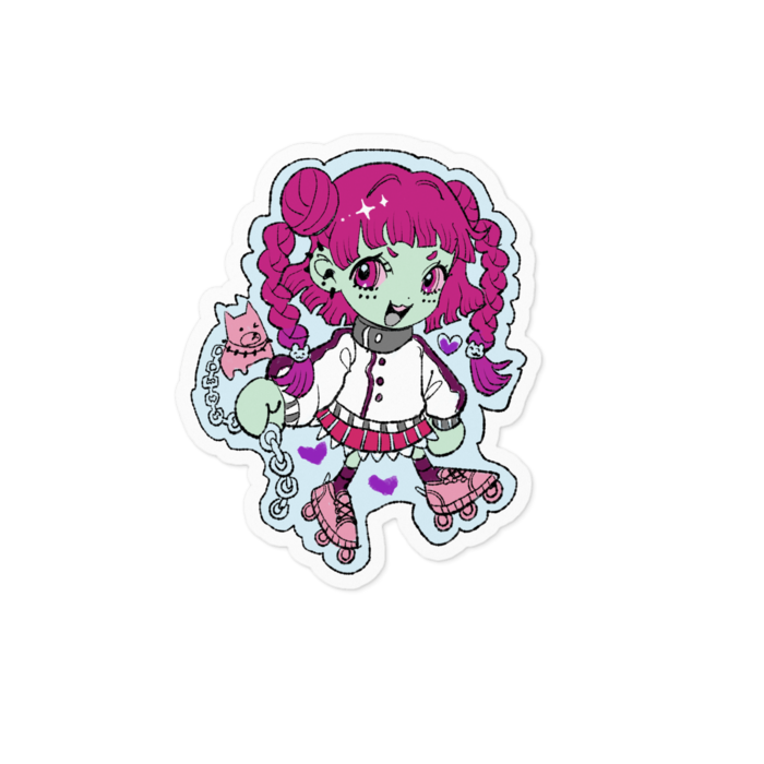 ステッカー - 100 x 100 (mm)