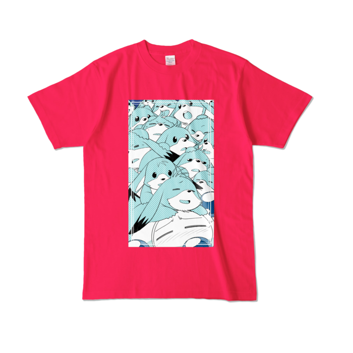 カラーTシャツ - L - ホットピンク (濃色)