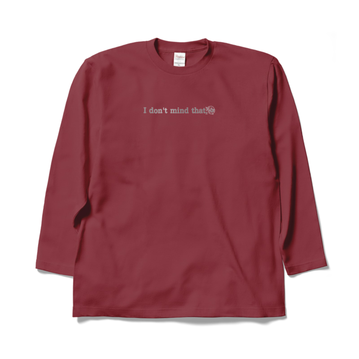 ロングスリーブTシャツ - XL - バーガンディ