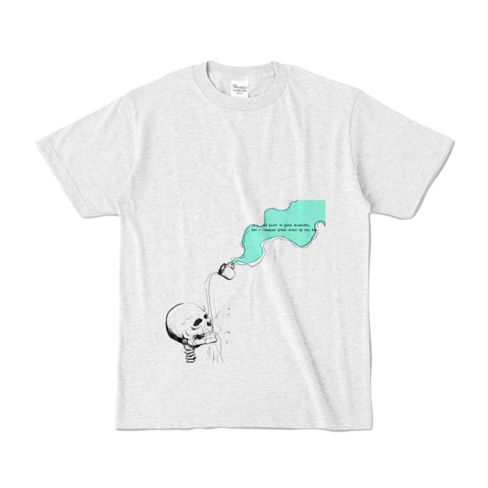 カラーTシャツ - S - アッシュ (淡色)