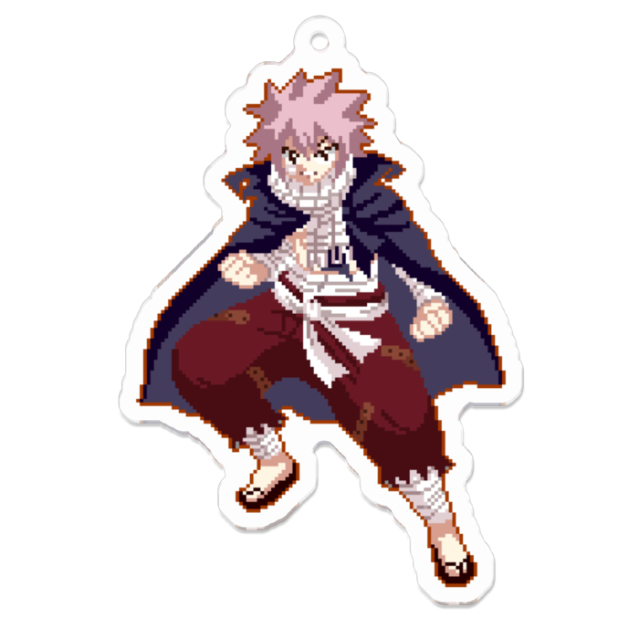 アクリルキーホルダー（コーティング） - 70 x 70 (mm)