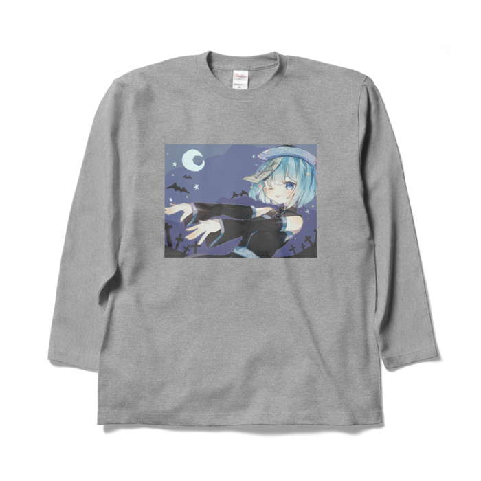 ロングスリーブTシャツ - XL - 杢グレー