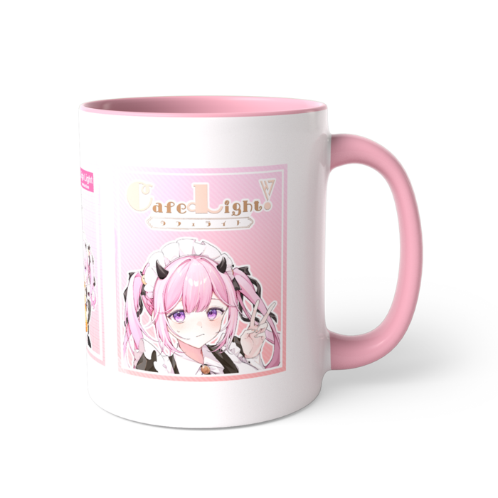 ツートンカラーマグカップ - 直径 8.2cm / 高さ 9.5cm