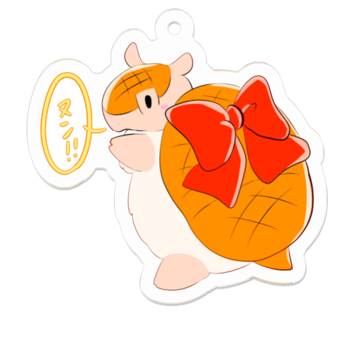 アクリルキーホルダー（コーティング） - 50 x 50 (mm)