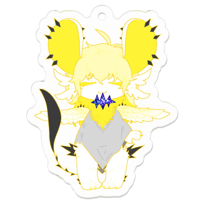 アクリルキーホルダー - 50 x 50 (mm)