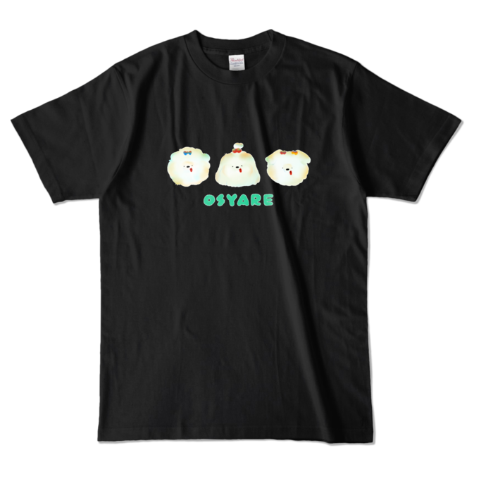 カラーTシャツ - L - ブラック (濃色)