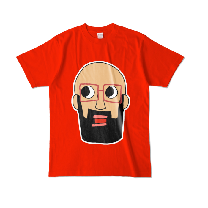 カラーTシャツ - L - レッド (濃色)