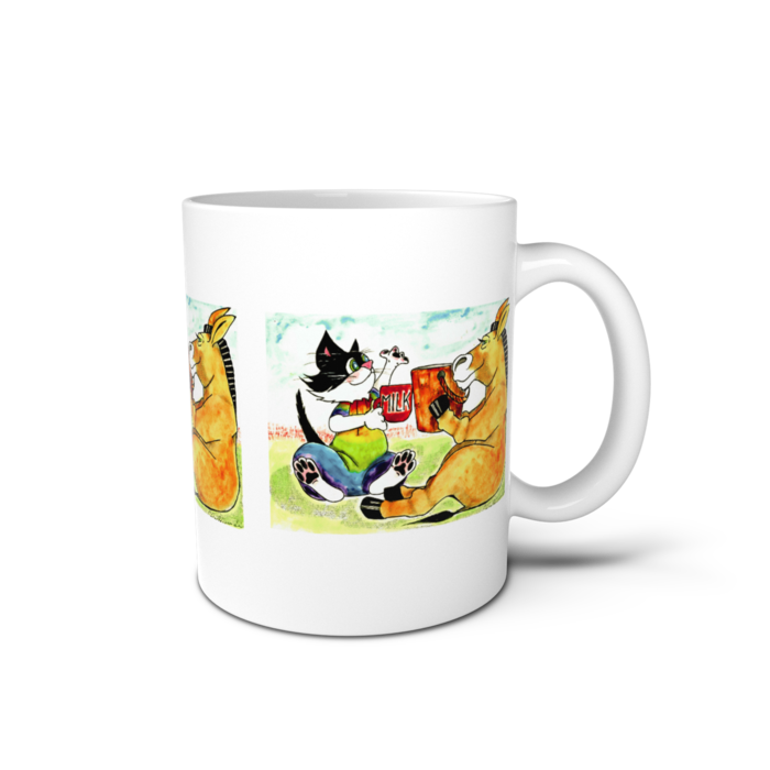 マグカップ - 直径 8 cm / 高さ 9.5 cm