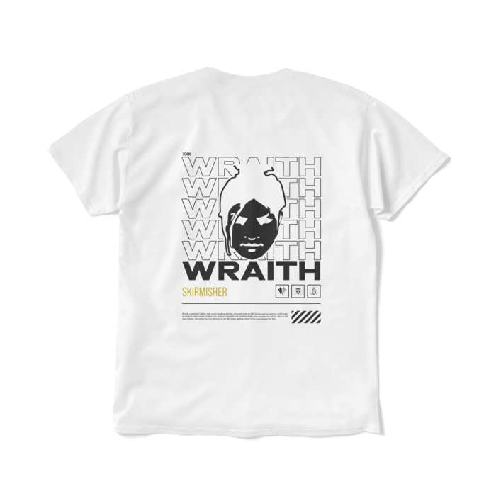 L - WHITE - Back ONLY