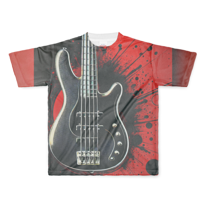 フルグラフィックTシャツ - L - 正面印刷のみ