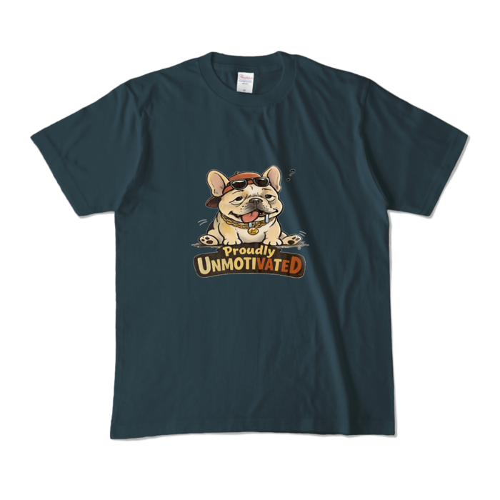 カラーTシャツ - M - デニム (濃色)