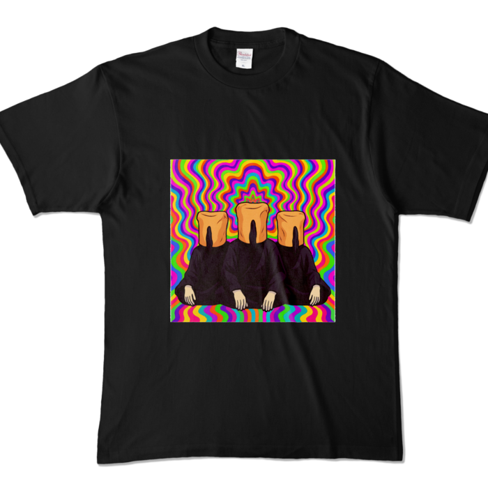 カラーTシャツ - XL - ブラック (濃色)