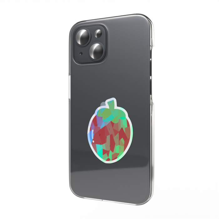 ホログラムスマホステッカー - 縦