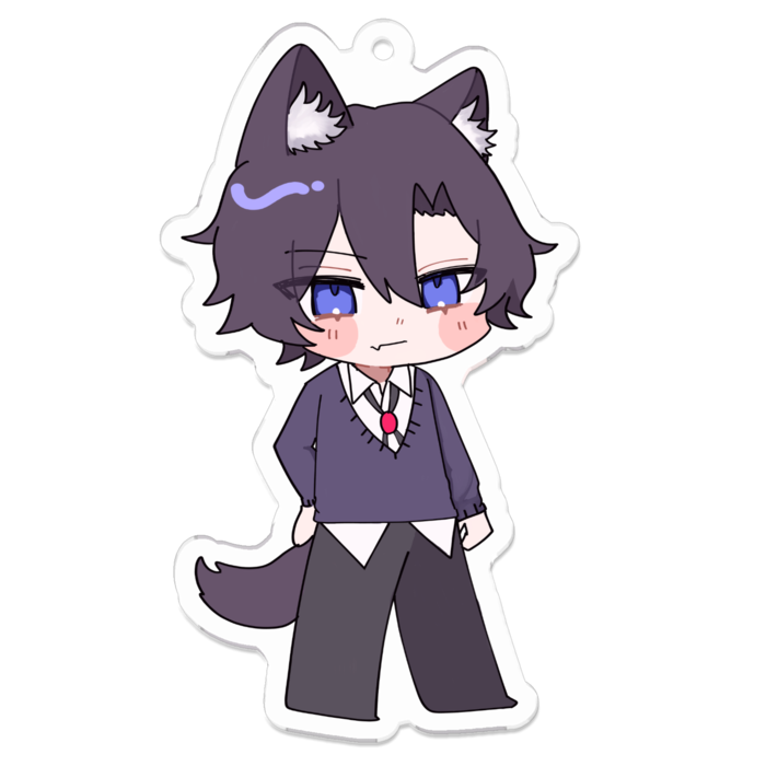 アクリルキーホルダー - 70 x 70 (mm)