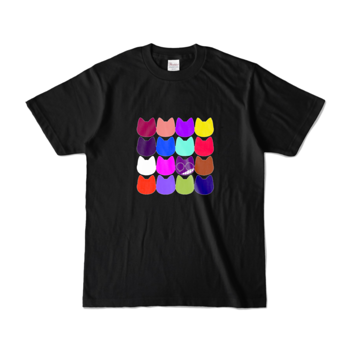 カラーTシャツ - S - ブラック (濃色)