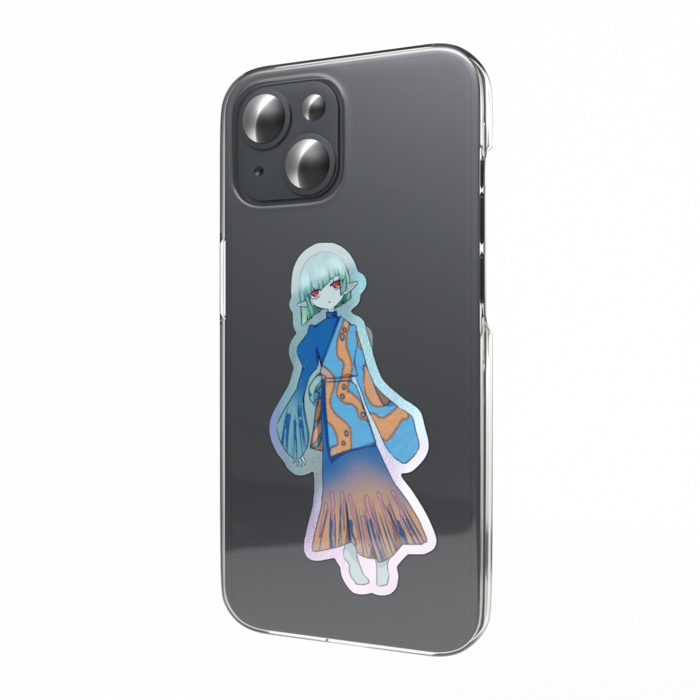 オーロラスマホステッカー - 縦(9)