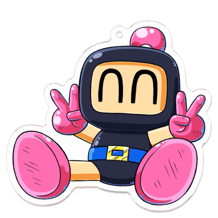 アクリルキーホルダー - 70 x 70 (mm)