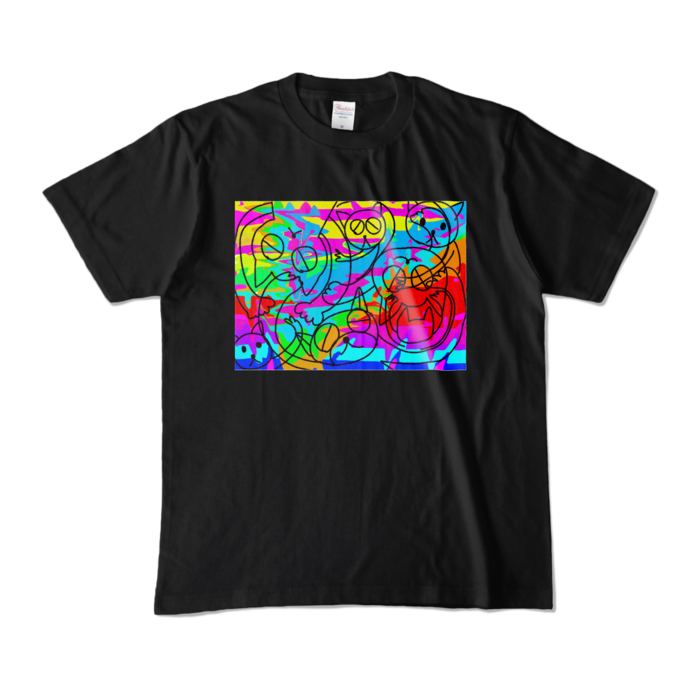 カラーTシャツ - M - ブラック (濃色)