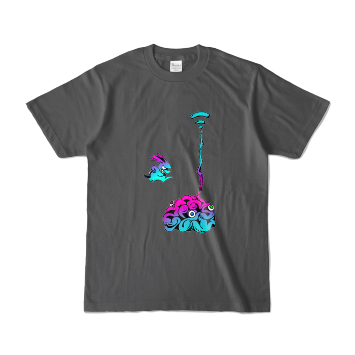 カラーTシャツ - S - チャコール (濃色)(3)