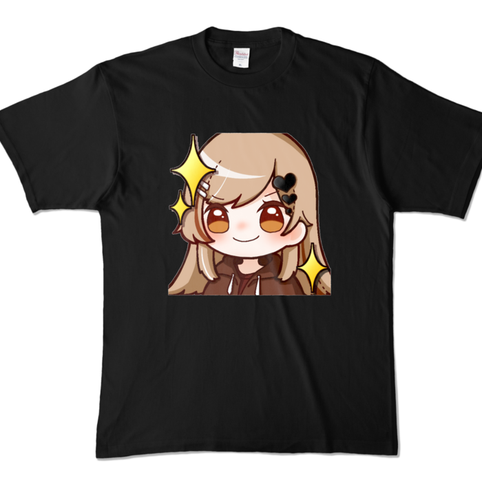 カラーTシャツ - XL - ブラック (濃色)