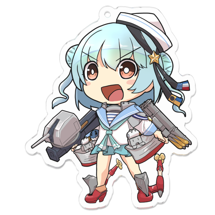 アクリルキーホルダー - 70 x 70 (mm)