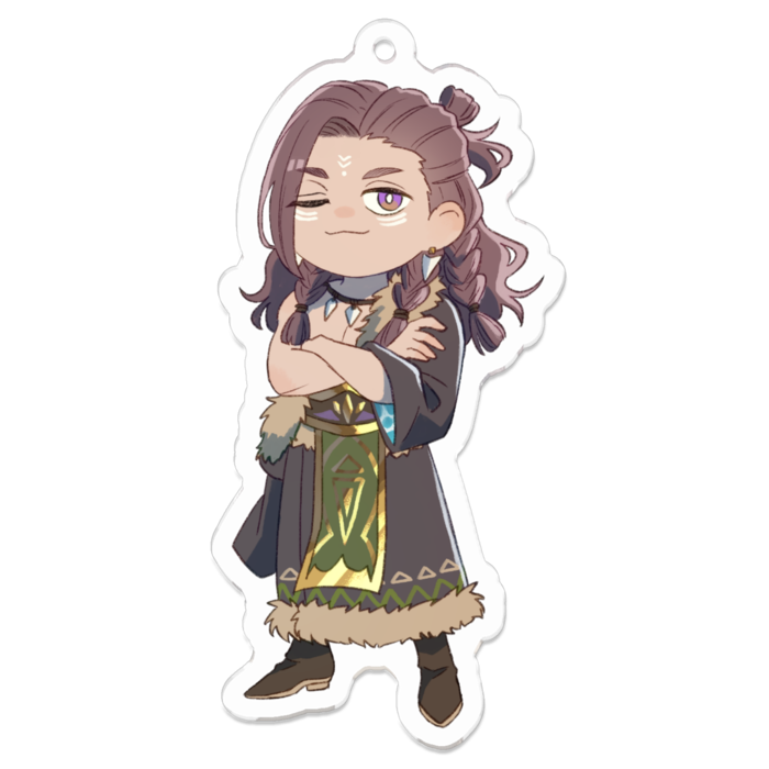 アクリルキーホルダー - 70 x 70 (mm)