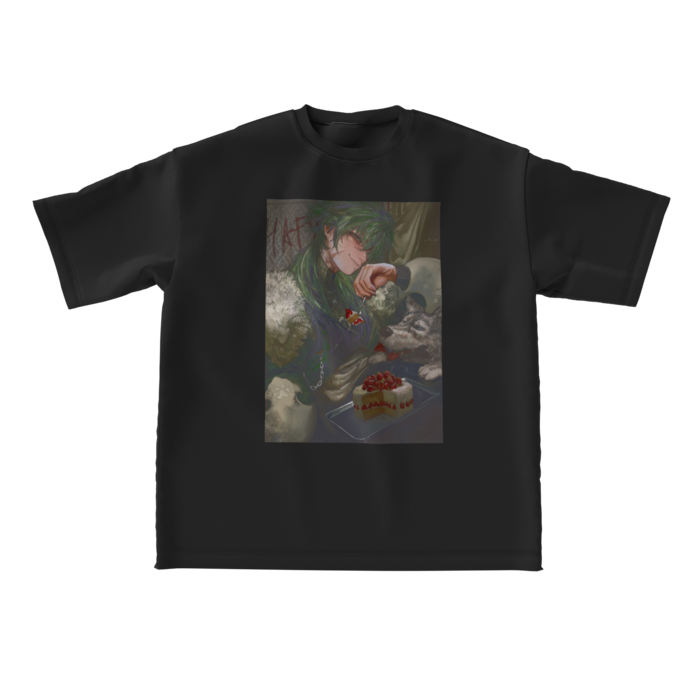 ビッグシルエットTシャツ - L - 正面