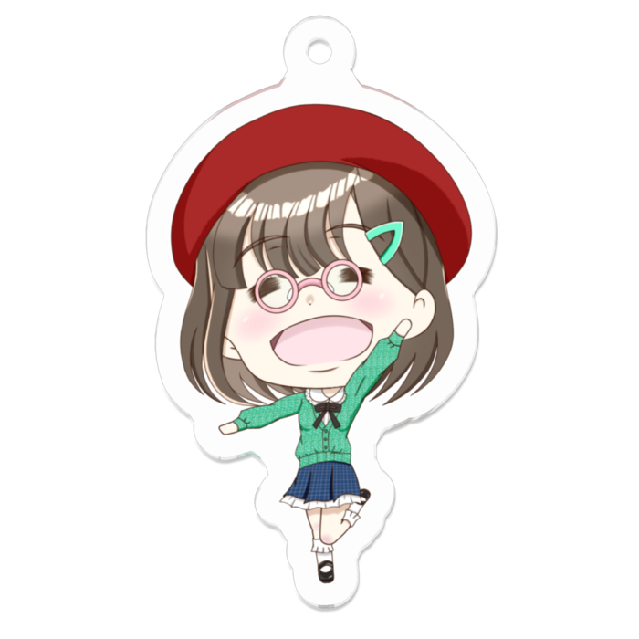 アクリルキーホルダー - 50 x 50 (mm)