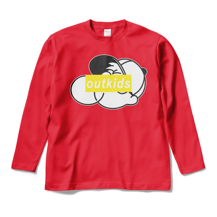 ロングスリーブTシャツ - M - レッド