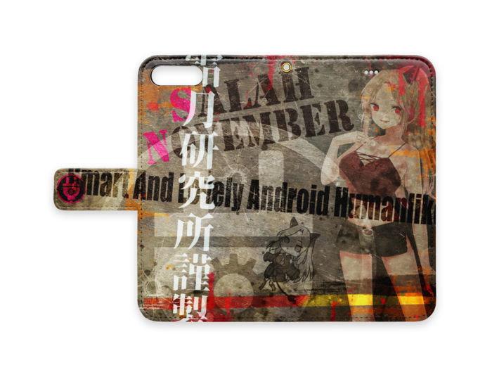 手帳型iPhoneケース - iPhone 8 Plus / 7 Plus - ストラップ穴 あり