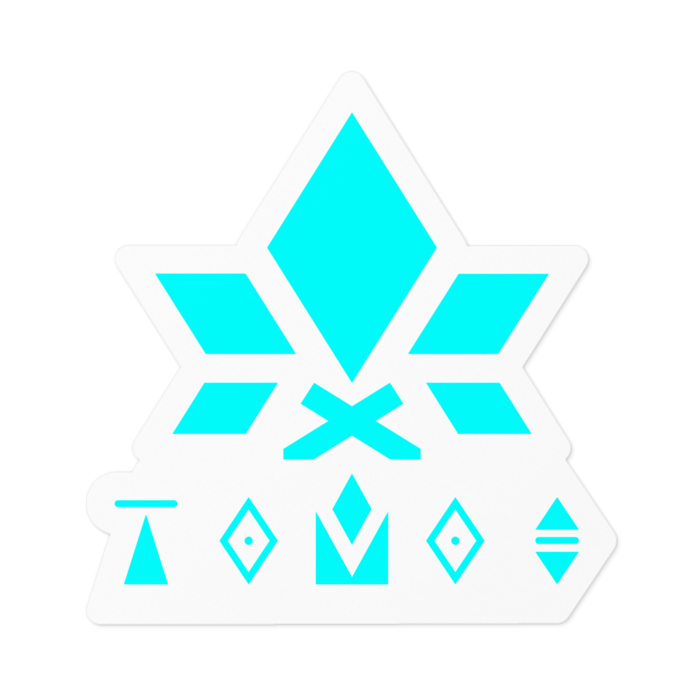 ステッカー - 100 x 100 (mm)