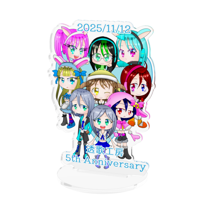 アクリルフィギュア - 100x100mm