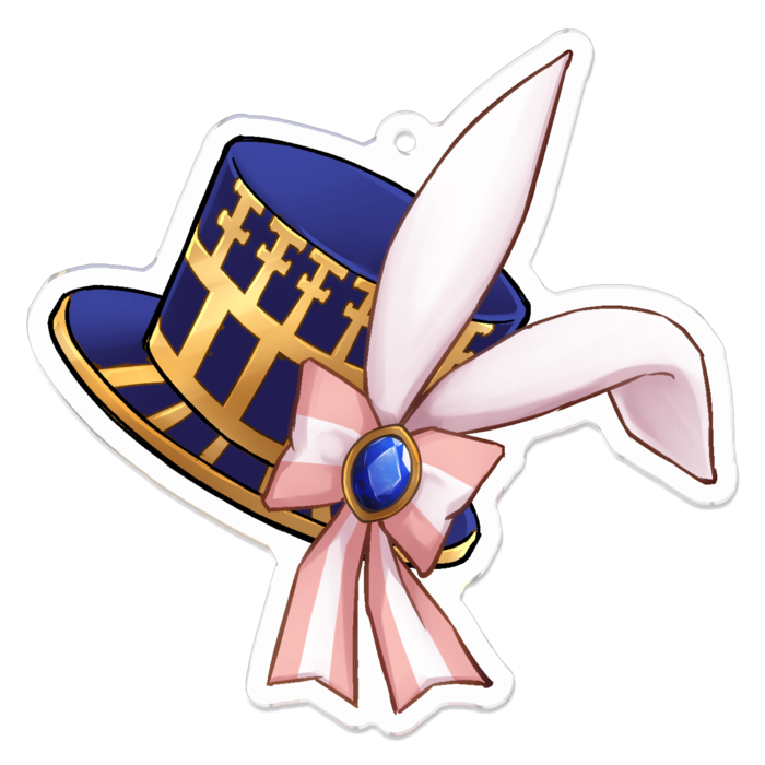 アクリルキーホルダー - 70 x 70 (mm)