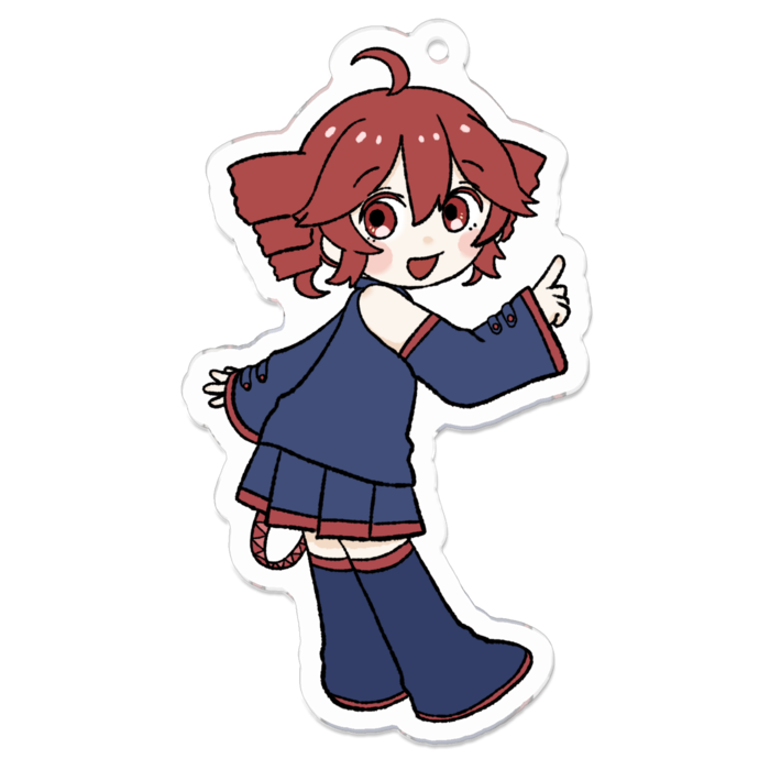 アクリルキーホルダー - 70 x 70 (mm)
