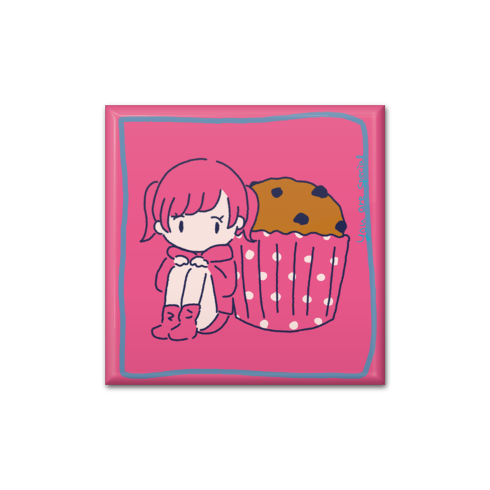 缶バッジ - 四角形40mm