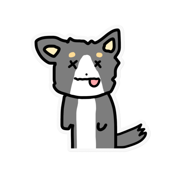 ステッカー - 100 x 100 (mm)